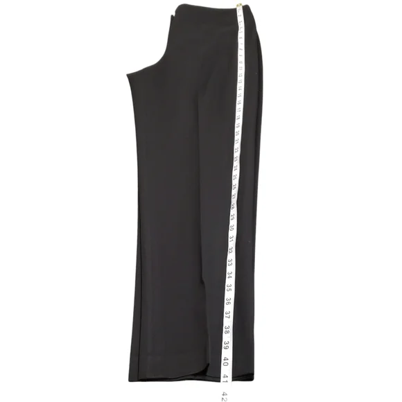 Talbots Womens Stretch Black Flat Front Career Trouser Dress Pants Sz 14 - Picture 12 of 12
